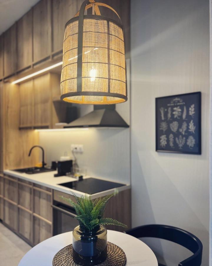Luxurious Wooden Detail Flat In City Center Chalkida Luaran gambar